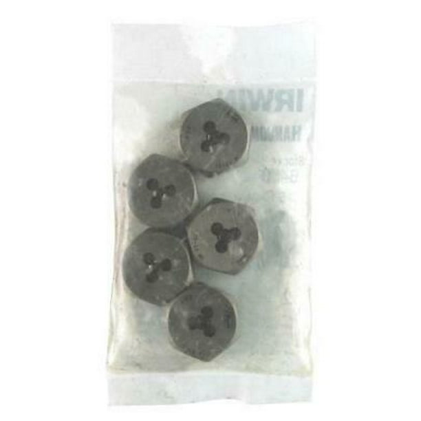 IRWIN HANSON 1" SAE Hexagon Die 10-24 NC 6428 NEW IRWIN HANSON 1" SAE Hexagon Die 10-24 NC 6428 NEW